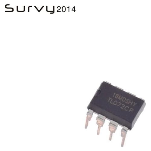 10PCS TL072CP DIP8 TL072 DIP New original diy electronics