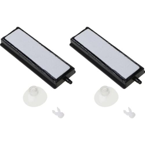 2021 2 Pcs Aquarium Nano Aeration Air Stone Bar Micro Bubble Diffuser for Fish Tank Aquarium Aeration Natural Safe Fish Farming