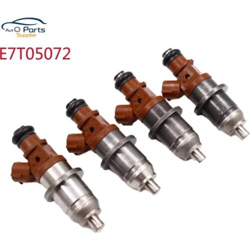 4PCS Fuel Injector Nozzle For Mitsubishi Pajero IO H67W H77W 4G93 4G94 Pajero Pinin 2.0 OEM:E7T05072 MR560553