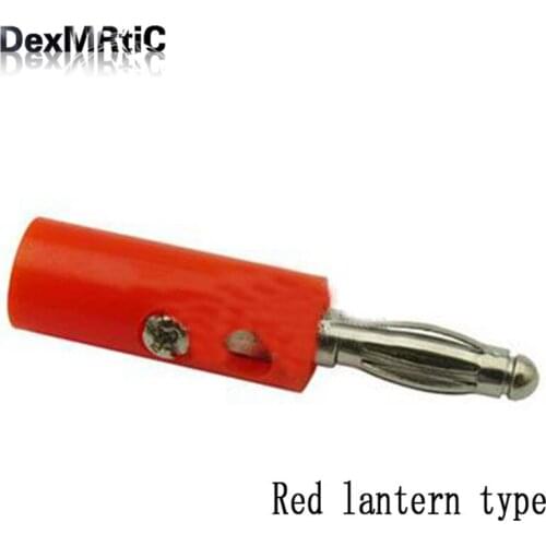 5 pairs 4mm Lanterns Banana Plug connector For Power Amplifiers Binding Post red/black