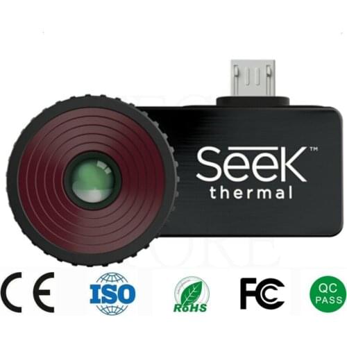 5pcs Mobile Phone Seek Thermal Camera Infrared Imager Termometro Thermometer Digital Weerstation Support Video Pictures