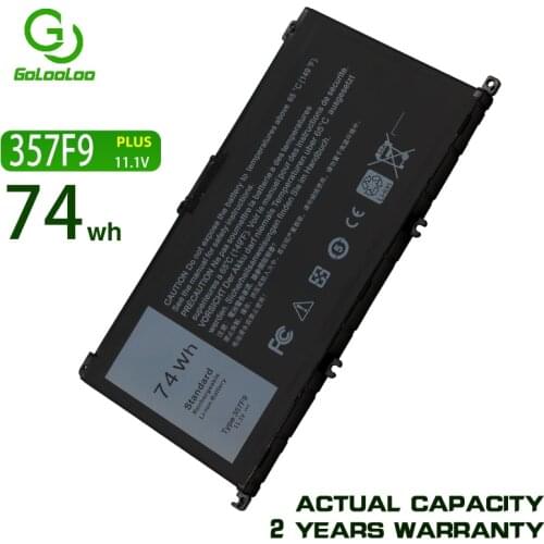 Golooloo Laptop Battery for Dell Inspiron 15 7559 7000 7557 7567 7566 5576 5577 P57F P65F 357F9 11.1V 74WH