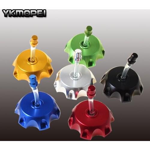 Billet Aluminum Motorcycle Gas Fuel Petrol Cover Tank Cap Cover For XR CRF150 CRF50 XR650 XR600 Motorbike Accessories