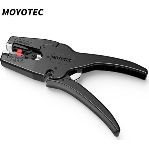 MOYOTEC Automatic Wire Stripper and Cutter,Heavy Duty Wire Stripping Tool 2 in 1 for Wire