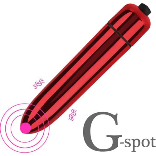 IKOKY Mini Bullet Vibrator Portable Clitoris Stimulator Stimulator Climax Massager G-spot AV Stick Sex Toys for Women Sex Shop