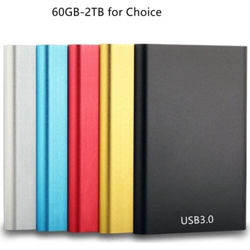 Private Customization External Hard Drive Storage 320G 500G USB3.0 1TB 2TB 750G HDD Portable External HD Hard Disk Custom LOGO