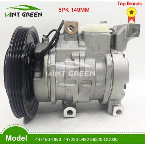 Brand new AUTO A/C COMPRESSOR for Toyota Vios/ Avanza 2004-2007 88320-0D020/447180-4880 toyota air conditioning compressor