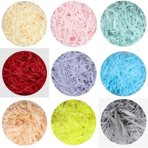 Colorful Wedding Shred Paper Gift Boxes Filler Shredded Paper Crinkle Cut Paper Candy Box Filler Valentine Confetti Shred Paper
