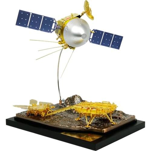 1:30 Scale Tianwen-1 CN Mars Rover 3D Alloy Model Hobby Souvenir Collectible