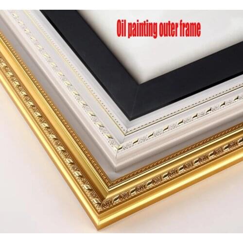 Diy outer frame for canvas Numbers oil painting,painting diamond,Unique Combination,Art Picture frame Home Decor Customize Gift