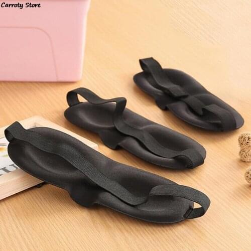 3D Sleeping Blindfold Eye Mask 2 Styles Travel Sleep Soft Natural Padded Shade Cover Rest Relax Eye Patch For Women Men