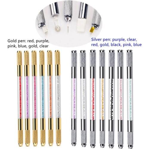 High Quality Eyebrow Lip Manual Pen Machine Fog Microblading Embroidery Permanent Makeup Eyebrow Professional Manual Tattoo pen