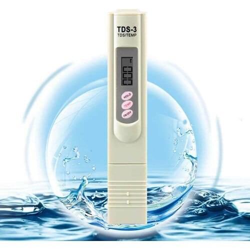 Wozlo Tds Meter Water Quality Tester Water Purity Meter + Battery