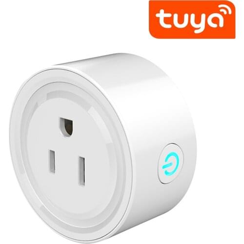 Tuya or eWelink WiFi remote control smart US type power Plug Switch Socket outlet work with alexa google home