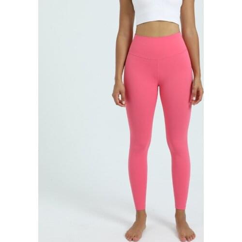 High-quality Pop Women Leggings Sexy Sports Pants Tights Fitness High Waist Yoga Trousers Run Gym Clothe Wear Moisture Wicking