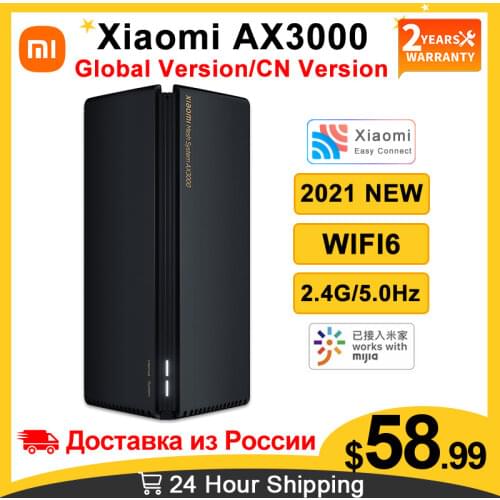 Xiaomi Router AX1800 Qualcomm five-Core wifi6 2,4G 5,0 GHz Full Gigabit 5G Dual-Frequency Home Wall-Penetrating king Mi Router