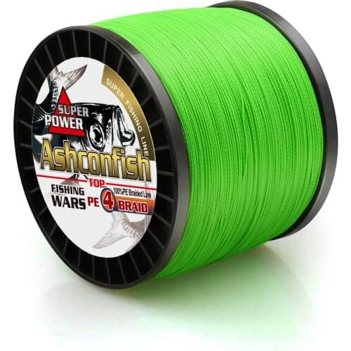 4 Strands Saltwater/Freshwater 1500M 2000M braided pe line fishing 2-100LB thread color never faded 0.06mm 0.08mm 0.48mm 0.55mm