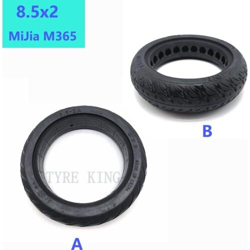 8 1/2x2 Hollow Out Solid Tire for Xiaomi Mijia M365 Electric Scooter 8.5 Inch 8.5x2 Explosion Proof Non-inflation Solid Tyre