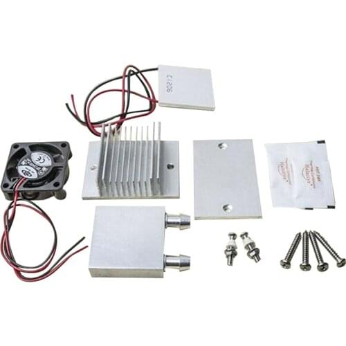 ABSF DIY Kit TEC1-12706 Thermoelectric Peltier Module Water Cooler Cooling System 60W