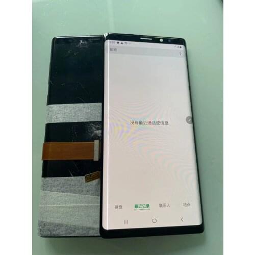 Pour Samsung Note 9 lcd Affichage Bande Ligne Affichage Téléphone Portable Écran Défectueux avec cadre Pour Samsung Note 8 LCD N