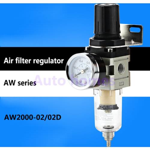 Pneumatic air filter regulator AW2000-02/02D 1/4 inch SMC type air treatment unit