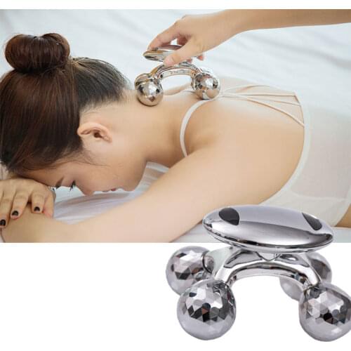 Micro 4D Roller Massager Solar Current Massager Face Lifting Tightening Body Slimming Shaping Anti-cellulite Roller Health Care