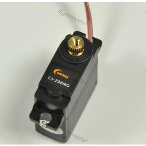 38g/ 4.6kg/ .14 sec Corona Micro CS-238MG Servo Metal Gear Small RC Servo 29x13x30mm