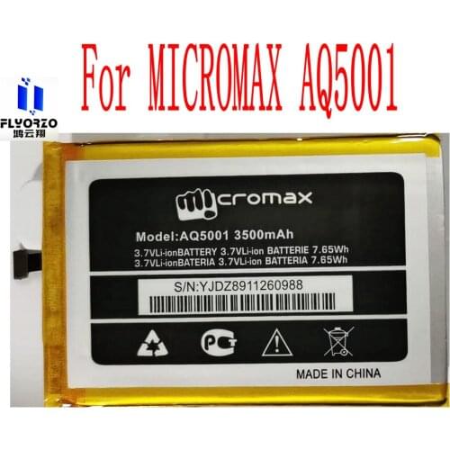 New High Quality 3500mAh AQ5001 Battery For MICROMAX AQ5001 Mobile Phone