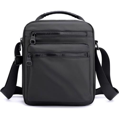 Men Oxford Messenger Bags Casual Multifunction Small Travel Shoulder Bags Waterproof Style Fashion Crossbody Bags