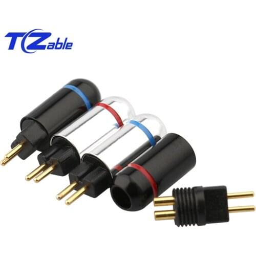 0.78 mm threaded grooved paint process UM3X W4R UE18 0.78mm metal component plug connector audio headphone adapter socket jack