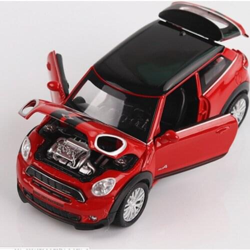 1:32 Mini Diecast Metal Car Model Pull Back Simulation Alloy Cars with Sound and Light Boys Favorite Autos A birthday present