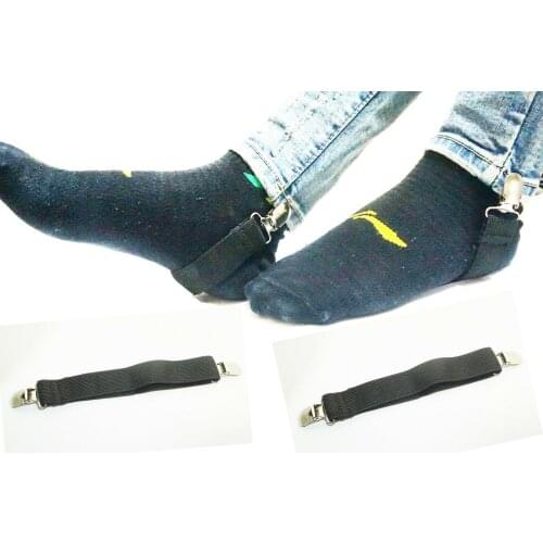 2pcs Boot Straps for jeans, pants - Elastic Adjustable - Bikers - Stirrups