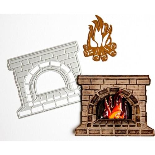 2020 New Arrival Stove fire Metal Cutting Dies Stencils For Scrapbooking Photo Album Decoration Embossing Paper Card Craft