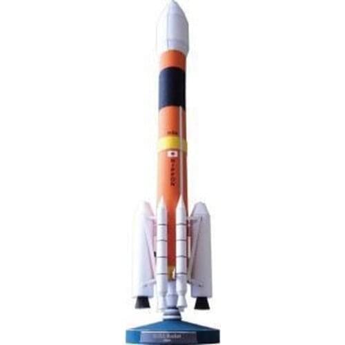 H-2 Rocket DIY 3D Paper Card Model Building Sets Construction Toys Educational Toys Space Flight Model