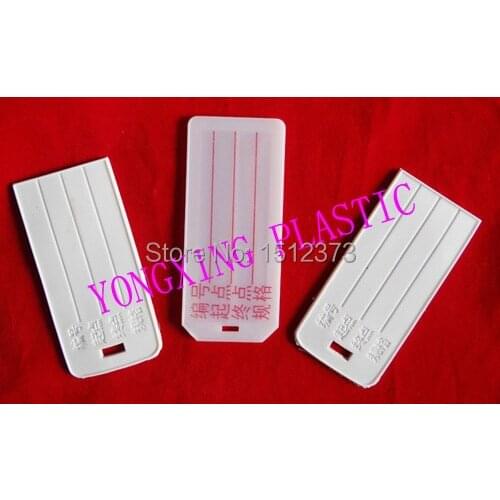 50 piece/lot cable tag 7.1*3.281.5 hole 5*2.5