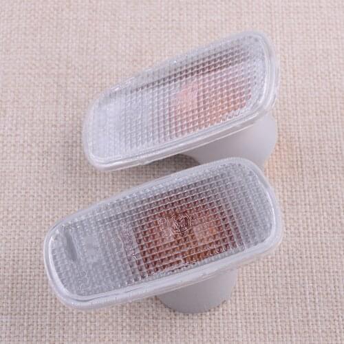 1Pair Car Side Fender Repeater Marker Lamp Light Housing Fit For Land Cruiser Kluger Prius RAV4 Lexus LS430 IS200 IS300