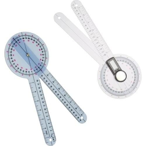 300mm Digital Orthopedic Protractor Angle Finder Ruler 12inch Goniometer Plastic Electronic Inclinometer Body Meter