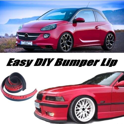 Bumper Lip Deflector Lips For Opel Adam / Vauxhall Adam 2012~2015 Front Spoiler Skirt For tune / Body Kit Strip