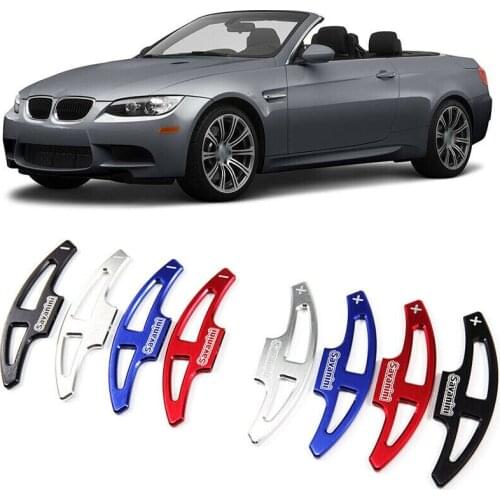 Savanini Alloy Add-On Steering Wheel DSG Paddle Shifters Extension For BMW M3 2011-2013