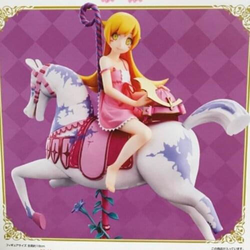 BANDAI Ichibansho Banpresto Last Story Series Oshino Shinobu Carousel Anime Toys Figure