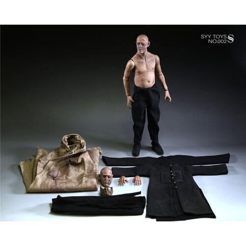 NO.002 1/6 Zombie Figure Model with Replaceable Head Sculpt 12 inch Full Set Action Figure Dolls Pre-sale Item