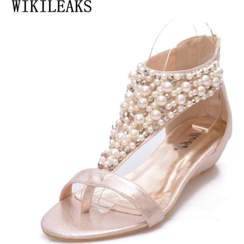 Wedges Sandals for Women High Heels Sandals Women Bohemian Pumps Women Shoes Ladies Shoes and Sandals Designer Shoes Chaussures