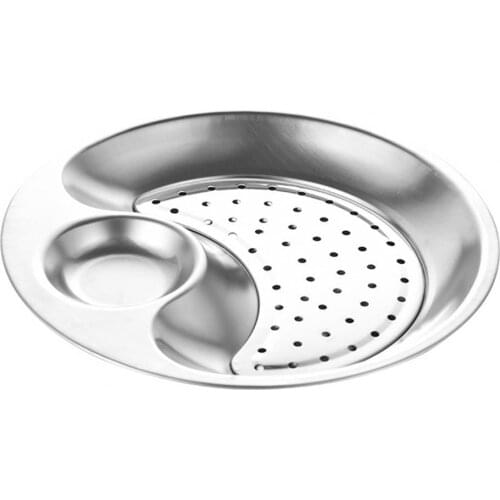 Dumpling Plate Sturdy Multifunctional Stainless Steel Stainless Steel Drain Basket for Dumpling