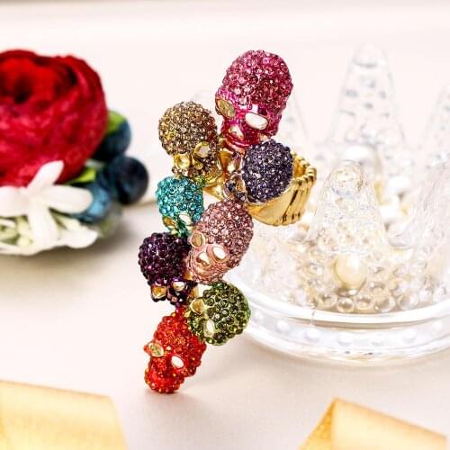 Tuliper Rings With Crystals