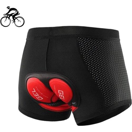 Cycling Underwear Shockproof Upgrade 5D Gel Sponge Pad Mountain Bike Shorts Breathable Mtb Downhill Clothing Biyclce Underpant