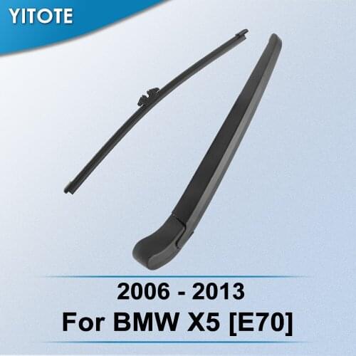 YITOTE Rear Wiper & Arm for BMW X5 [E70] 2006 2007 2008 2009 2010 2011 2012 2013