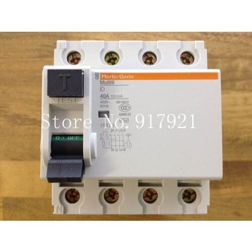 [ZOB] original RCCB 40A 100MA 15176 circuit breaker leakage following the new genuine