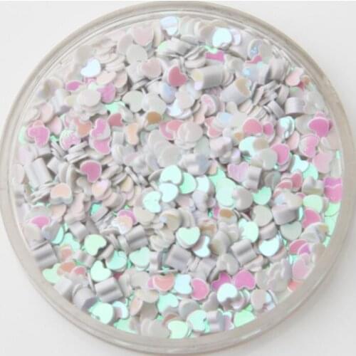 3mm heart-shaped Sequins DIY nail decoration clothing jewelry accessories childrens stickers accessories