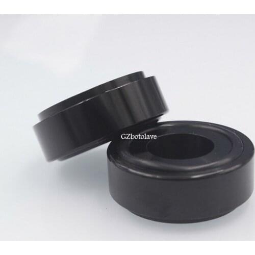 4 PCS Corrugated shape black Aluminum 44*17mm preamp foot Power amplifier feet Free ship