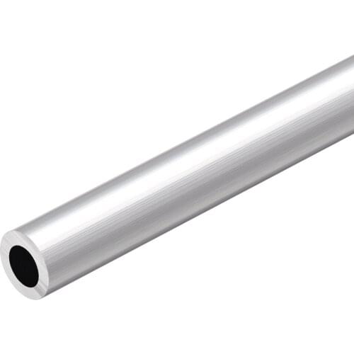 Uxcell 6063 Aluminum Round Tube 300mm Length 18mm OD 11mm Inner Dia Seamless Aluminum Straight Tubing